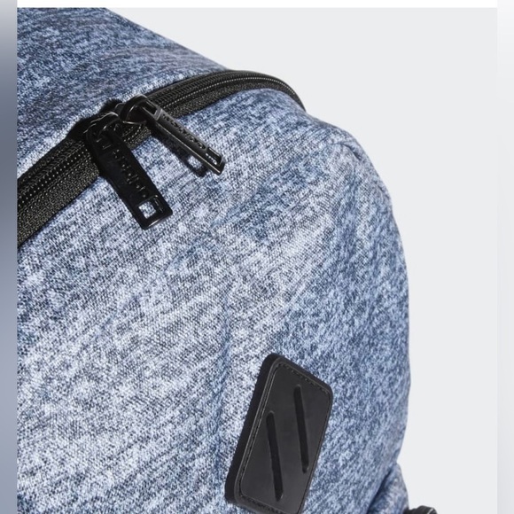 Adidas Travel Backpack – Fits 16” Laptop, Black Casual Bookbag - Picture 3 of 6